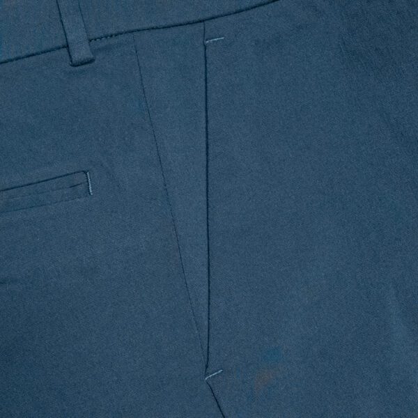 pantalon azul estructura plana marca perry ellis slim 154362 AZUL 3