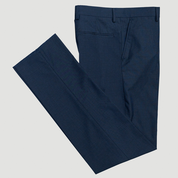 pantalon azul estructura plana marca smart slim 144589 AZUL 1
