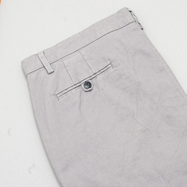 pantalon gris estructura plana marca business casual cl sico 147772 257989 3