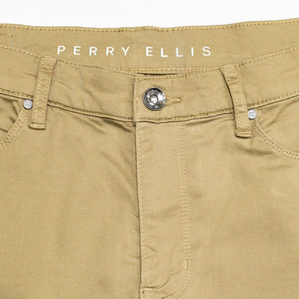 pantalon khaki diseno five pocket marca perry ellis slim 146988 KHAKI 4
