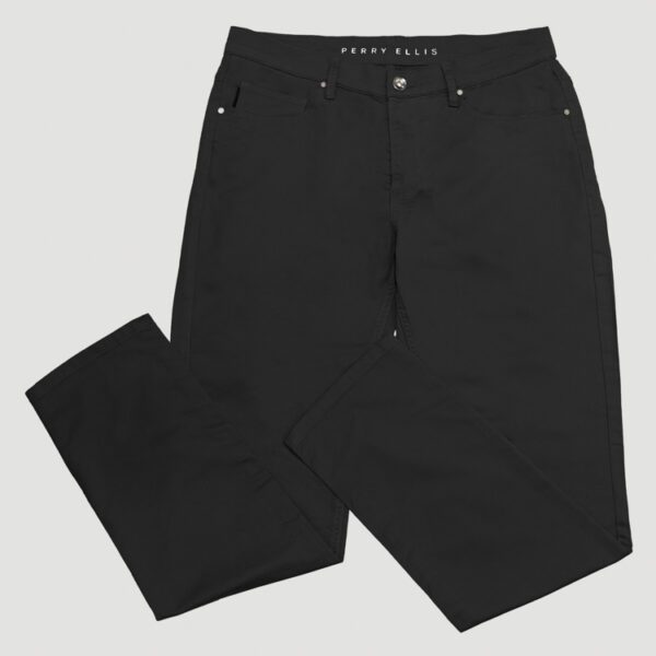 pantalon negro diseno five pocket marca perry ellis slim 146973 NEGRO 1