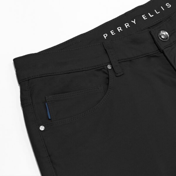 pantalon negro diseno five pocket marca perry ellis slim 146973 NEGRO 3