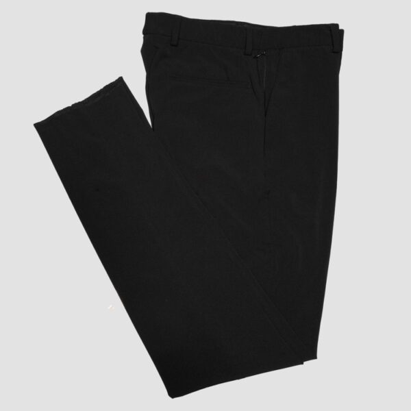 pantalon negro estructura plana marca bcasual slim 155044 NEGRO 1