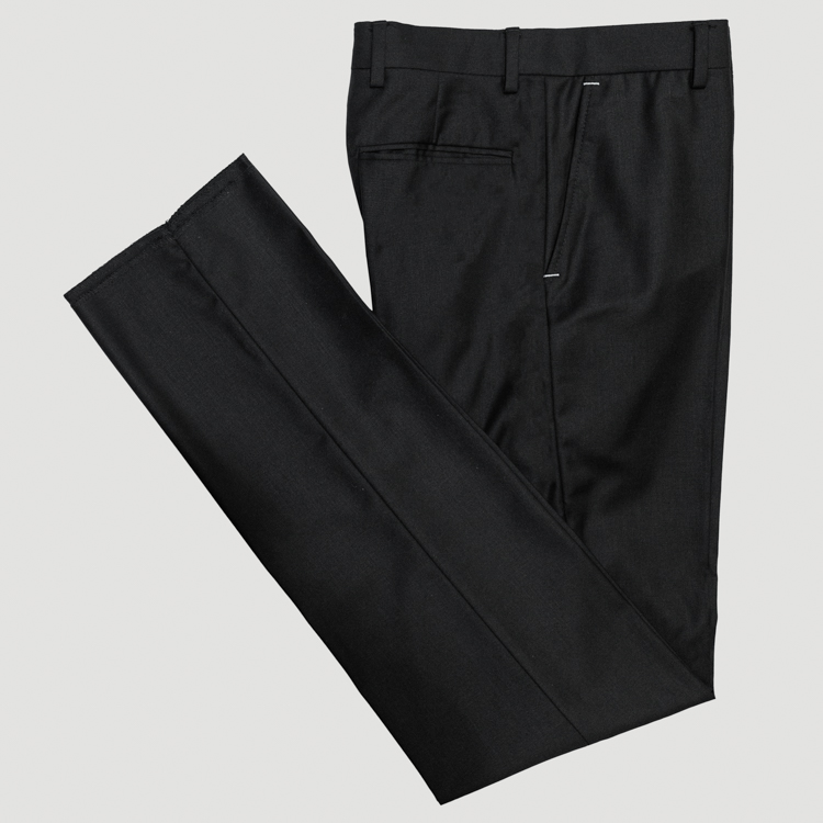 pantalon negro estructura plana marca emporium slim 138747 NEGRO 1