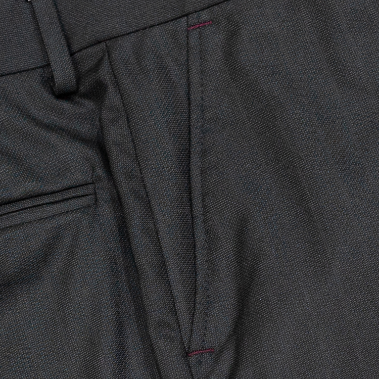 pantalon negro estructura plana marca emporium slim 141939 NEGRO 3