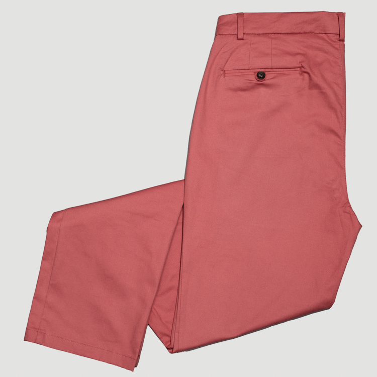 pantalon salmon estructura plana marca emporium slim 157835 333568 1