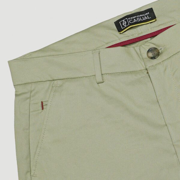 pantalon verde estructura plana marca bcasual slim 153033 311504 4