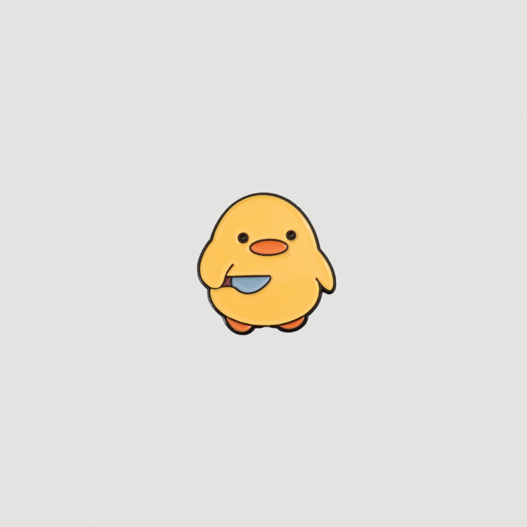 pin amarillo estilo pollito marca pinusual cl sico 161526 AMARILLO 1