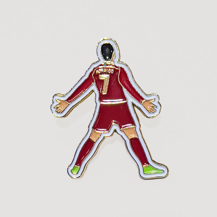 Pin corinto estilo CR7 marca Pinusual Mundialistas | 133355