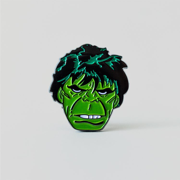 Pin verde diseño Hulk marca Pinusual clásico | 128564