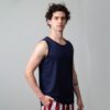 playera azul ma estructura plana marca ancora slim 149813 AZUL MA 1