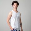playera blanca estructura plana marca ancora slim 149801 BLANCO 1