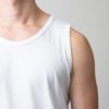 playera blanca estructura plana marca ancora slim 149801 BLANCO 2
