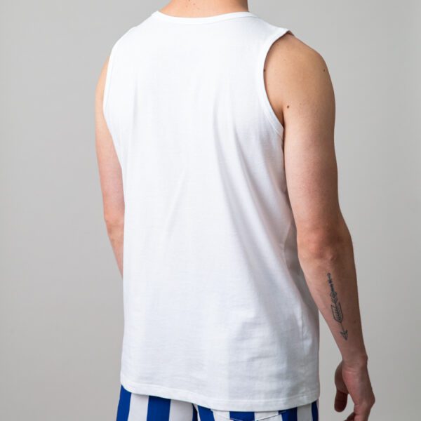 playera blanca estructura plana marca ancora slim 149801 BLANCO 3