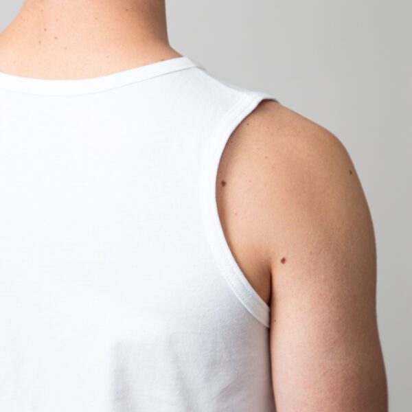playera blanca estructura plana marca ancora slim 149801 BLANCO 4