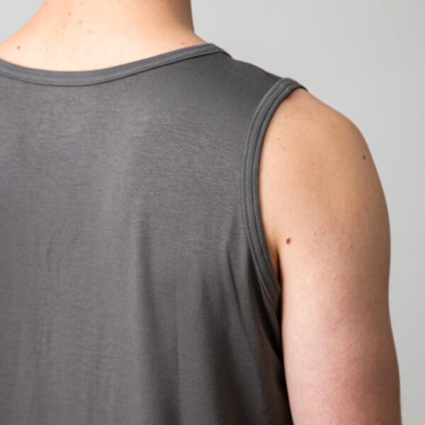 playera gris oxf estructura plana marca ancora slim 149819 GRIS OXF 4
