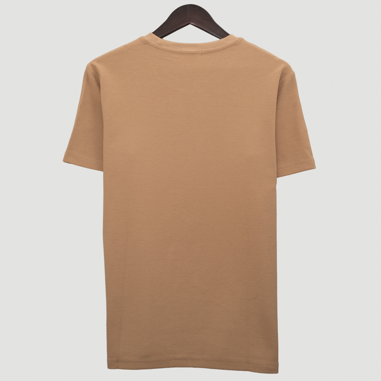 playera khaki estructura labrada marca carven slim 163980 KHAKI