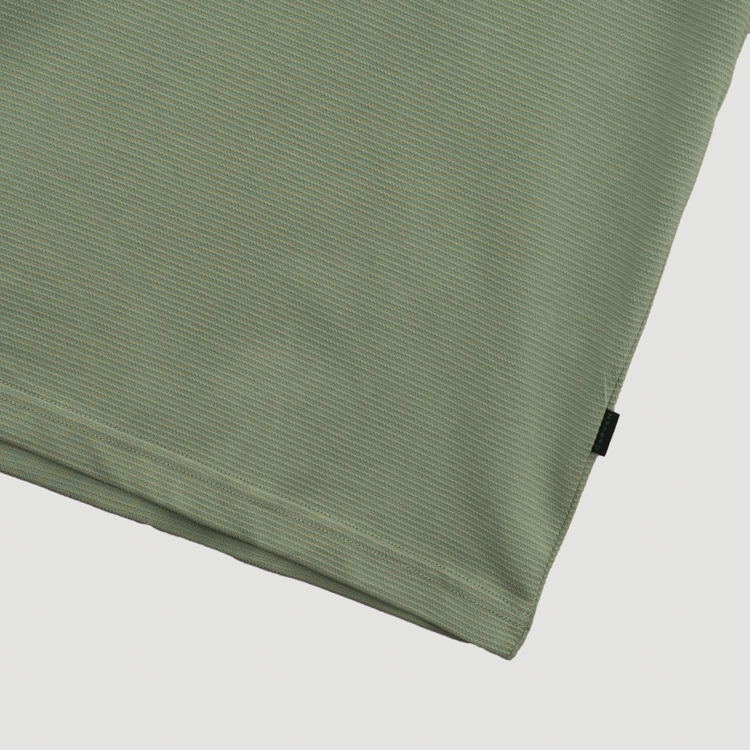 playera verde estructura labrada marca carven slim 167190 VERDE