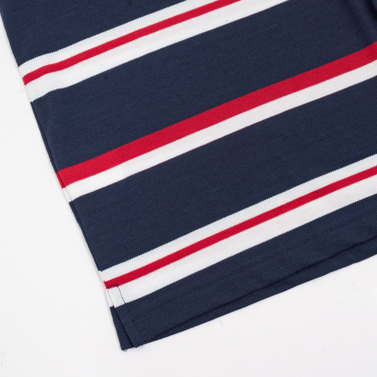 polo azul estructura labrada marca bcasual cl sico 144904 AZUL 4
