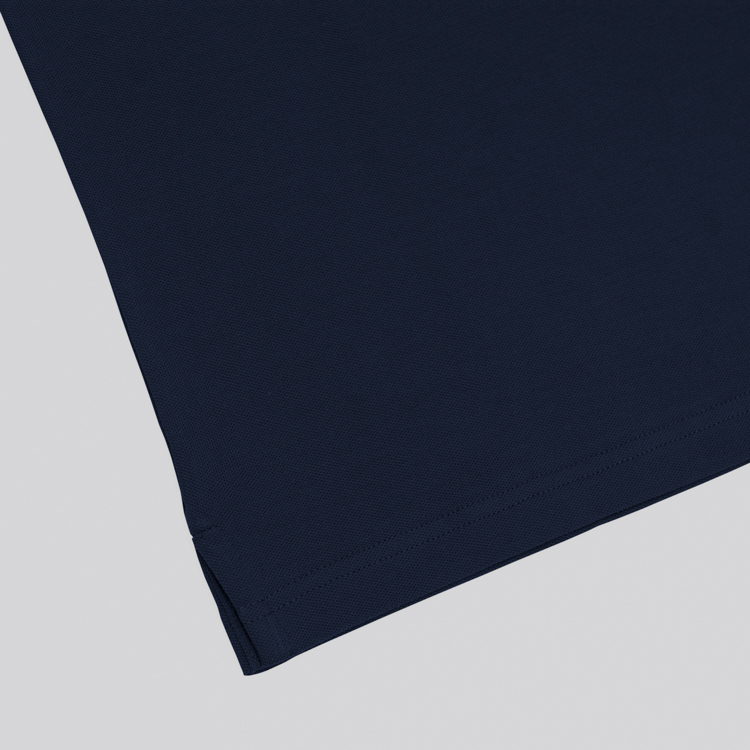 polo azul estructura plana marca carven slim 147547 AZUL 2