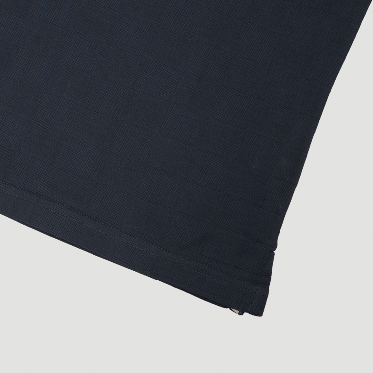 polo azul estructura plana marca carven slim 167135 AZUL