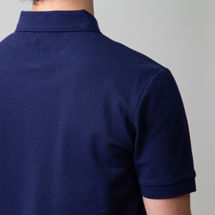 polo azul pa estructura manga race marca carven slim 149940 AZUL PA 4