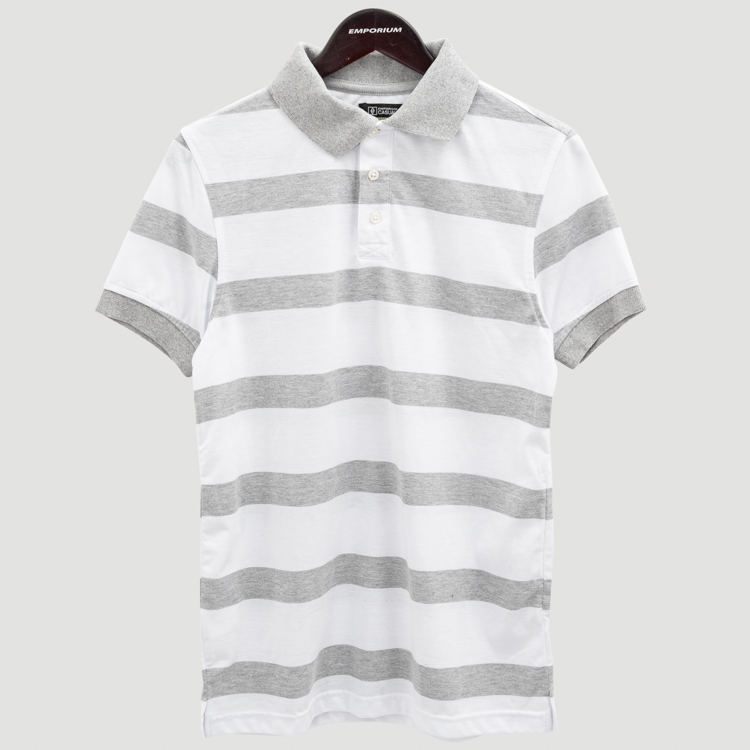 polo blanca estructura plana marca bcasual cl sico 144912 BLANCO 1