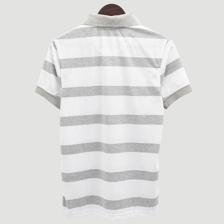polo blanca estructura plana marca bcasual cl sico 144912 BLANCO 3