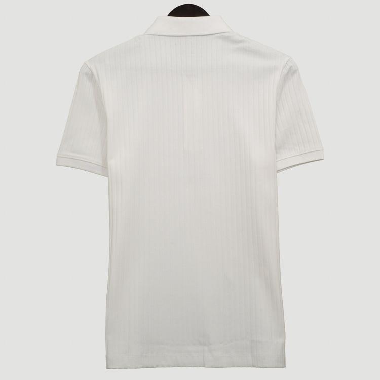 polo blanco estructura labrada marca perry ellis cl sico 159867 BLANCO