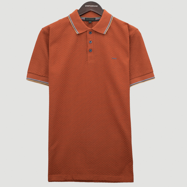 polo caf estructura labrada marca carven slim 167160 377863