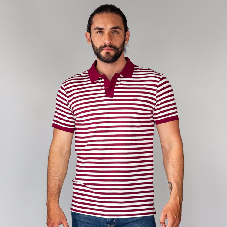 polo corinta estructura plana marca carven slim 144197 365565 1