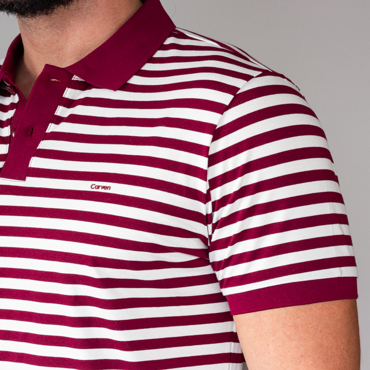 polo corinta estructura plana marca carven slim 144197 CORINTO 4