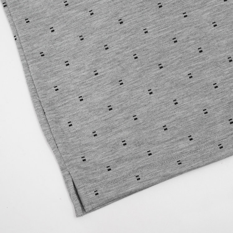 polo gris estructura labrada marca bcasual slim 150526 GRIS 4