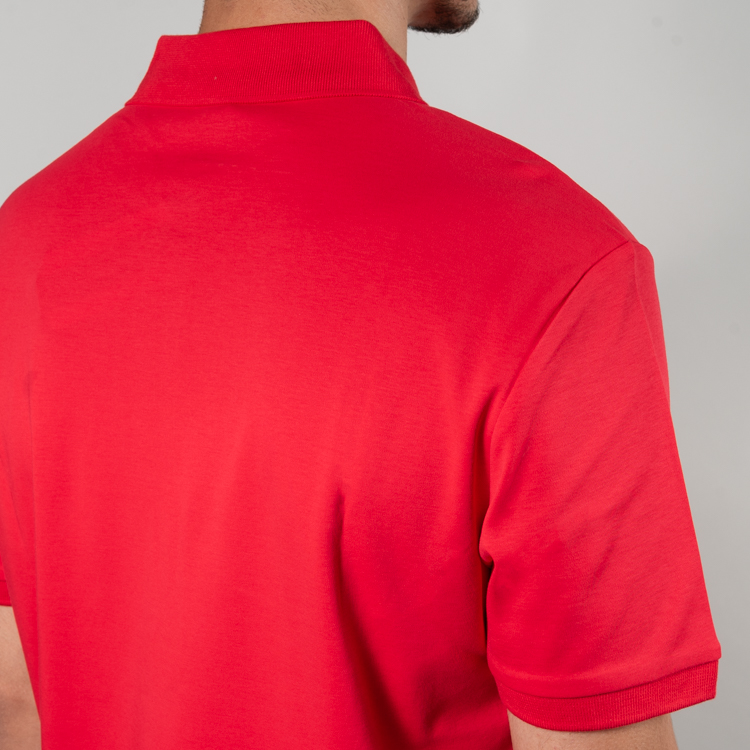 polo roja estructura plana marca carven slim 150871 ROJO 3