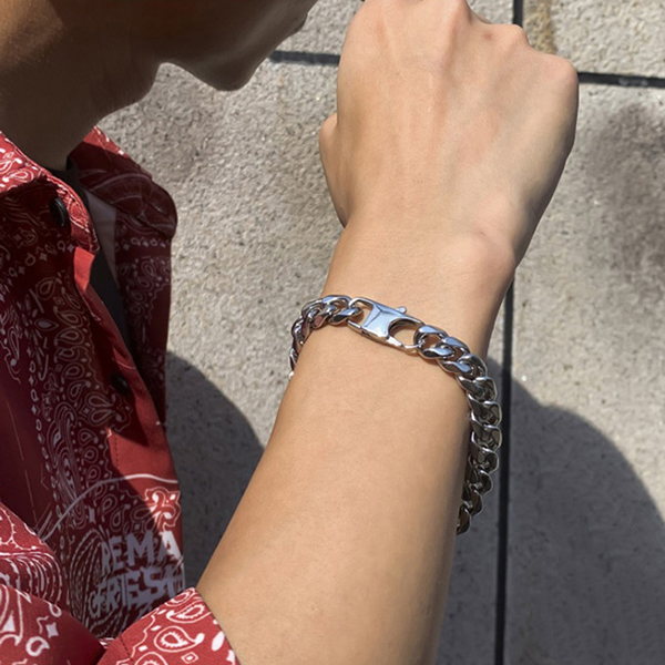 pulsera gris estilo gran espiga marca calak cl sico 142182 GRIS 2