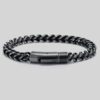 pulsera gris estilo vintage deluxe marca calak cl sico 142213 GRIS OXF 1