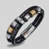 pulsera negra estilo ansuz marca calak cl sico 142191 NEGRO 1