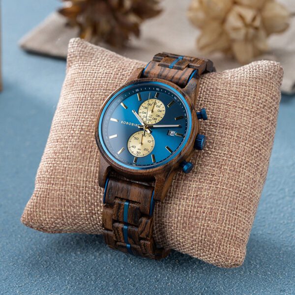 reloj azul estilo classic cronograph marca watch more cl sico 149721 268162 4