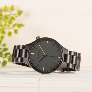 reloj caf estilo gentleman wood marca watch more cl sico 149715 248536 1