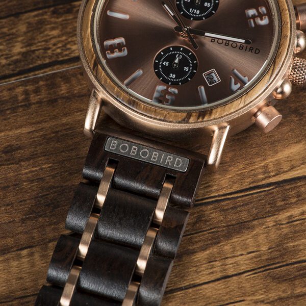 reloj dorados de madera marca watch more cl sico 149714 268165 3