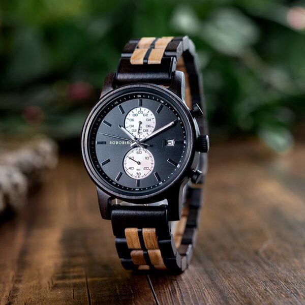 reloj negro estilo classic cronograph marca watch more cl sico 149722 NEGRO 1