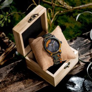 reloj verde estilo crazy wood marca watch more cl sico 154735 290197 1