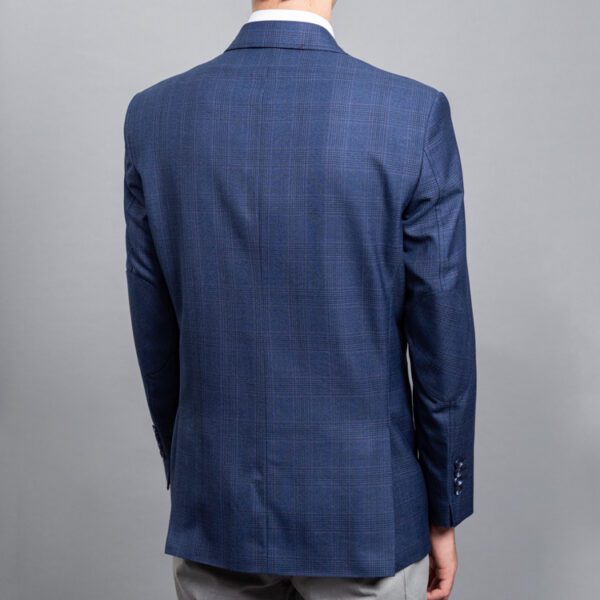 saco azul diseno de lineas marca bcasual cl sico 153083 AZUL 3