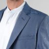 saco azul estructura labrada marca bcasual cl sico 150694 AZUL 2