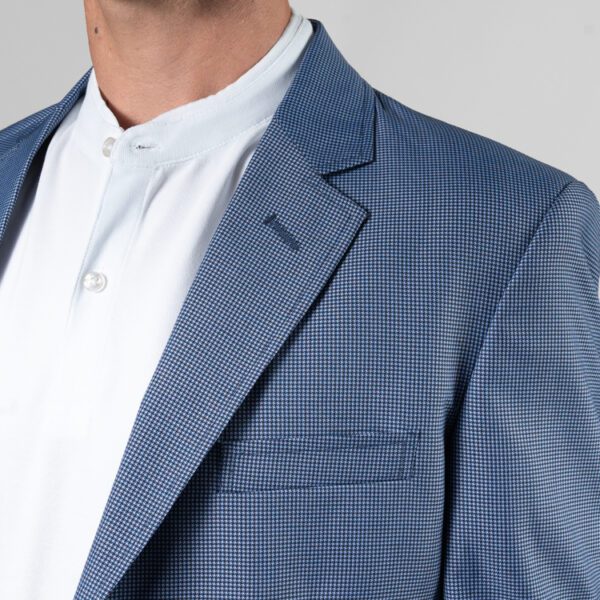 saco azul estructura labrada marca bcasual cl sico 150694 AZUL 2