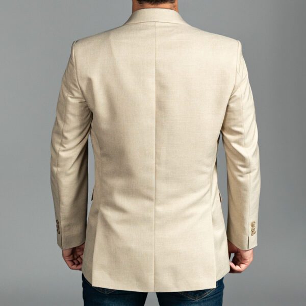 saco beige estructura labrada marca smart cl sico 156402 BEIGE 3