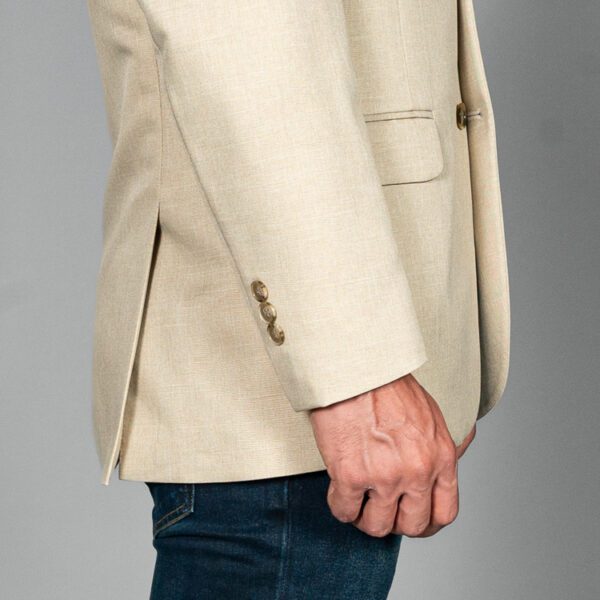 saco beige estructura labrada marca smart cl sico 156402 BEIGE 4
