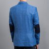 saco celeste estructura labrada marca bcasual slim 153096 CELESTE 3