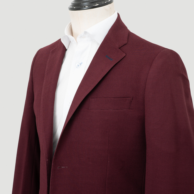saco corinto estructura labrada marca bcasual slim 154869 326140 2