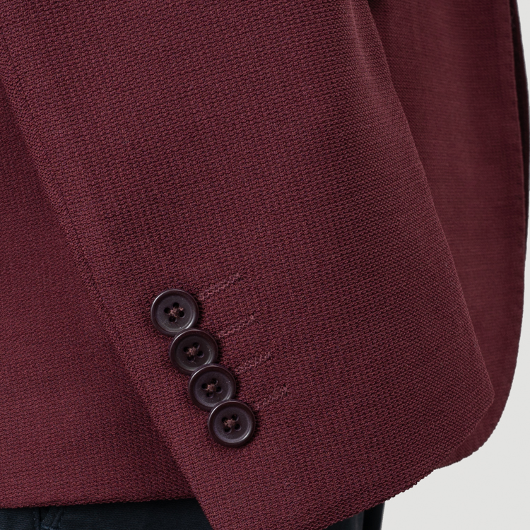 saco corinto estructura labrada marca bcasual slim 154869 326140 4